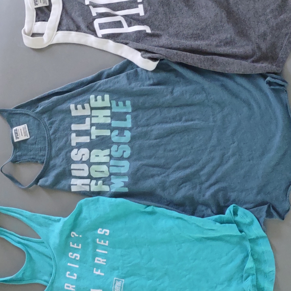 4 Pink tank tops - Picture 4 of 7